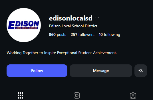 Edison Local Schools on Instagram